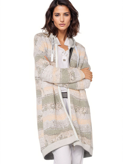 Beate Heymann MYSTRAL Melange Long Cardigan 