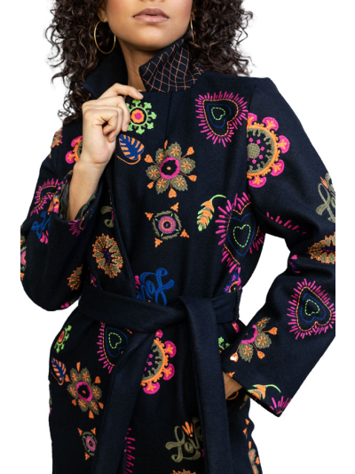 Emily Lovelock DEBORAH Embroidered Coat 