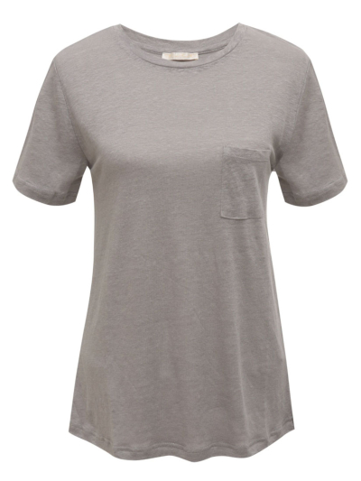 Gold Hawk LINEN Crew Tee 