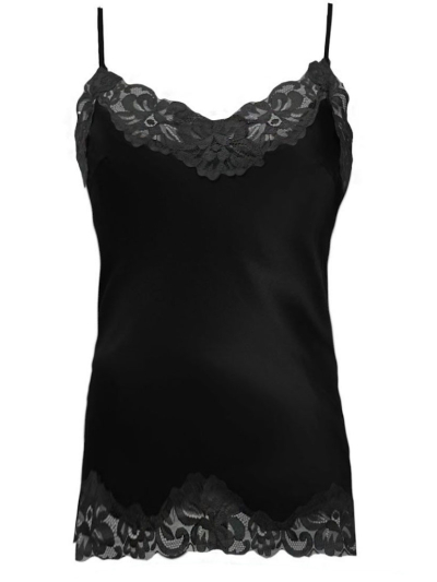 Gold Hawk FLORAL Lace Silk Camisole 