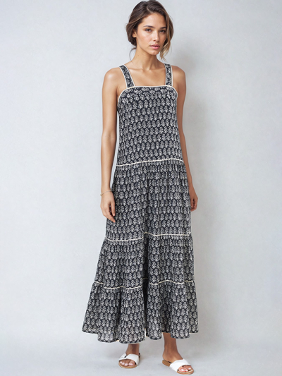 M.A.B.E NALA Maxi Sun Dress Black