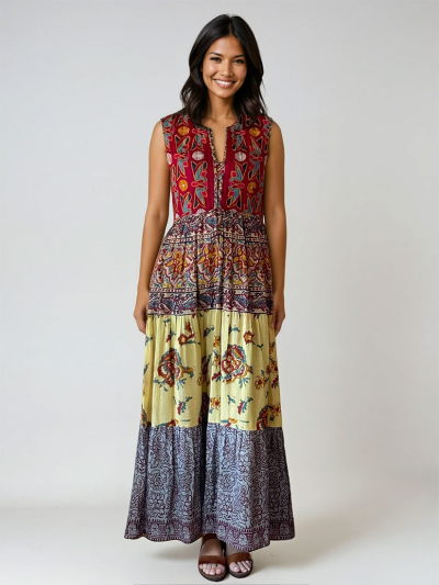 Maison Hotel EUGENIE Maxi Dress Mullumbimby