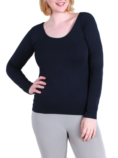 NIKIBIKI Long Sleeve Scoop Tee