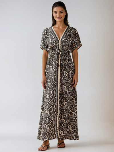 Omika PIA Caftan Carmen Graphite