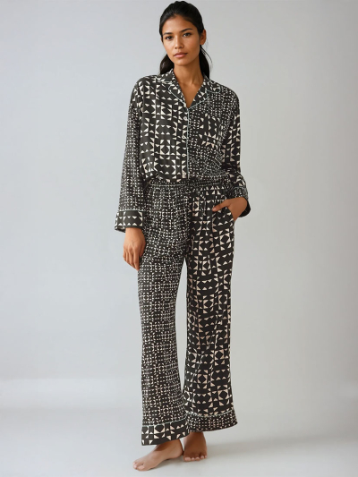 PJ Set Raj Mandir Graphic Print