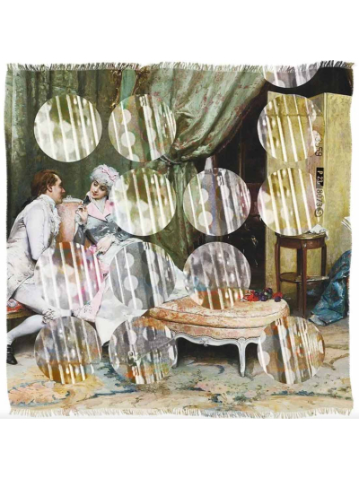 Suzy Roher ETIQUETTE of Courtship scarf
